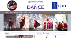 Desktop Screenshot of liphookacademyofdance.co.uk